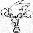 project_20231104_0912290-01.png Sonic the Hedgehog Wall Art Sonic Wall Decor