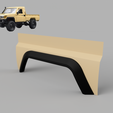 MN82-Rear-Overfender.png 70 Series Land Cruiser (MN82) Rear Wheel Arch 1:12 RC Crawler
