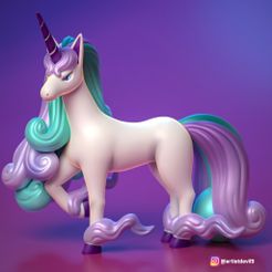 galarian_rapidash2.jpg STL file galarian rapidash pokemon・3D print model to download