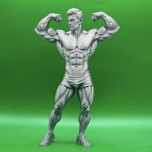 Bodybuilding - Front Double Biceps