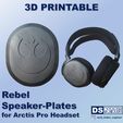 Folie5.jpg 3D-printable Speaker-Plates for Arctis Pro Headset - Rebel Alliance