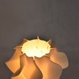 DSC_0039.JPG STL file lamp shade - wave・3D printable design to download