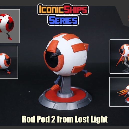 [Iconic Ships Series] Rod Pod 2 from Lost Light
