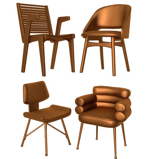 dining chair / dining chair stl / chair printer / Kitchen Dining Chairs / Kitchen chair / wood chair