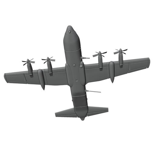 🛩️ Lockheed AC-130 Spectre・Arquivo 3D para Impressão 3D・Cults