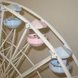 be931211ebdefecb9f3475887420da3e_display_large.JPG STL file Giant wheel / ferris wheel / grande roue / 1 meter・Model to download and 3D print
