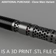 adb06b06-3000-430e-9f00-a2d7a0bc7421.jpg Darth Maul Clone Wars Lightsaber Variant - 3D Print .STL File