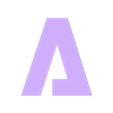 EXP_A.stl TRANSFORMERS Letters and Numbers | Logo