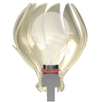 Lamp-shade-assembled-Section-View.png Abat-jour fleuri pour douille E27 40 mm (exemple : IKEA SKAFTET)