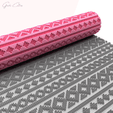 sdgsdg.png Knitted Texture Roller For Polymer Clay, Ethnic Clay Texture Rolling Pin, Polymer Clay Tool, Printable, Digital STL File, No: 1479