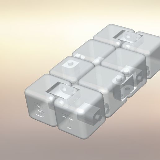 ♾️ Infinity cube - 3d model・ STL File for 3D printing・Cults