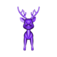 reindeer.stl Cute 3D Reindeer