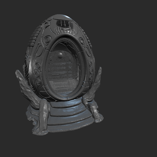 👽 Alien Pod Portal – Sci-Fi Objective Terrain STL・ STL File for 3D ...