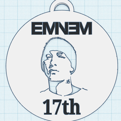 Screenshot-2022-08-11-022142.png STL-Datei Eminem 17. Schlüsselanhänger・Modell für 3D-Drucker zum Herunterladen, Westy-1