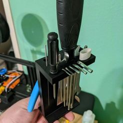 PXL_20210110_021724137.jpg Free STL file Ender 3 V2 (or all Ender 3) Side Tool Stand・3D print design to download
