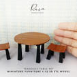 Teahouse-Table-Set-Miniature-Furnitures-7.png Teahouse Table and Chair Set Miniature Furniture, Teahouse Dollhouse Furniture, Oriental Asian Miniature Furniture