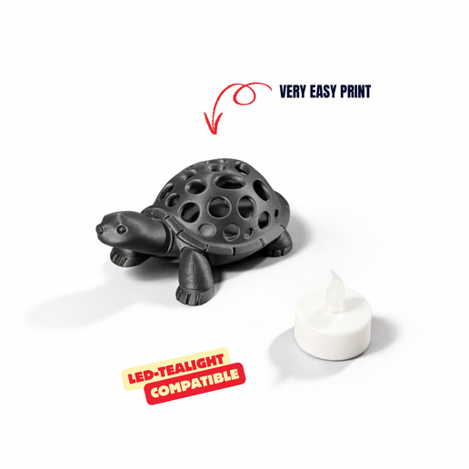 🐢 VORONOI TURTLE (LED-TEALIGHT) / HOMEDECOR / DECOR / LIGHTNING ...