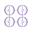 bumper_v1.stl hubsan x4 gen2 frame and landing feet