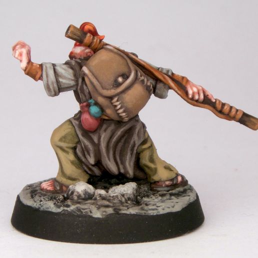 Dwarven-Monk-Painted-DandD-Left.jpeg Dwarven Monk - 28mm Figure