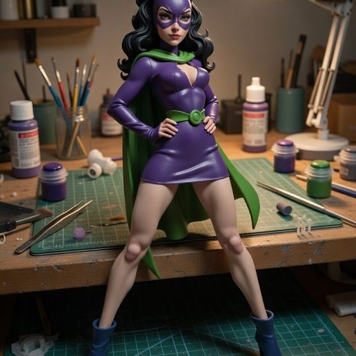 Catwoman Golden Age - Classic Purple Costume