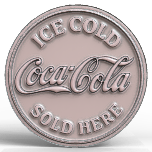 Coca-cola-1.png 3D Model STL File for CNC Router Laser & 3D Printer Coca cola 1