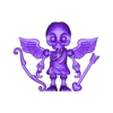 Cobotech Articulated Skelly Cupid.stl Huesos articulados de Cupido de Cobotech, Juguetes articulados, Decoración de escritorio, Regalo de San Valentín