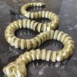 1.jpg Ultra Cute Snake articulated - 75cm - flexible Print-in-Place