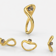 9bc162c7-0a86-411d-887c-772aa2f85c47.png Twisted Elegance Gemstone Gold Ring
