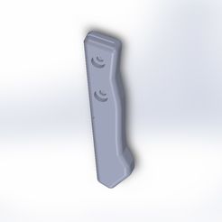 cuchillo.JPG Free STL file knife handle・3D printer design to download