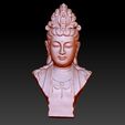 42guanyin1.jpg guanyin bodhisattva kwan-yin sculpture for cnc or 3d printer 42