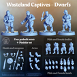 Wasteland-Captives-Dwarfs01.png Wasteland Captives - Dwarfs. Modular and Prebuilt