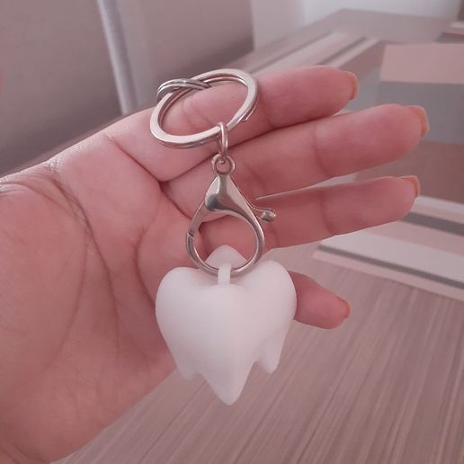 Muela key ring 3D model