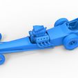 51.jpg Diecast Front engine old school dragster with shell Version 3 Scale 1:25
