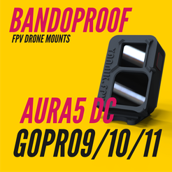 Custom_Bandoproof_Mounts-44.png STL-Datei BANDOPROOF // GOPRO 9/10/11 vertikal // Foxeer Aura5 Deadcat・3D-druckbares Modell zum herunterladen