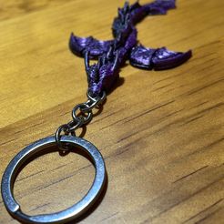 Baby Flexi Sea Dragon, porte-clés dragon articulé