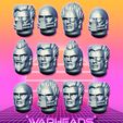 Galaxy-Warriors-Heads-D.jpg Galactic Warriors - 51 x Heads