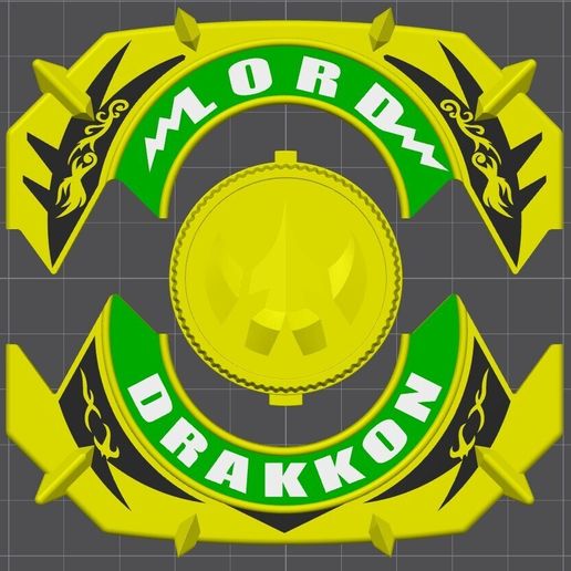 Lord Drakkon Faceplate Addon for Power Morpher by Elexieldesigns