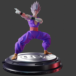 1.png STL file Gohan Beast・3D print model to download, EosT