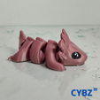 2.png Cute Axolotl Articulated Print in Place