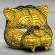 zz1.jpg Squid Game Mask - Vip Tiger Mask Cosplay 3D print model