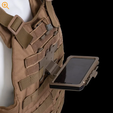 PALS.png IPHONE X PALS Armor Plate Carrier Phone Mount