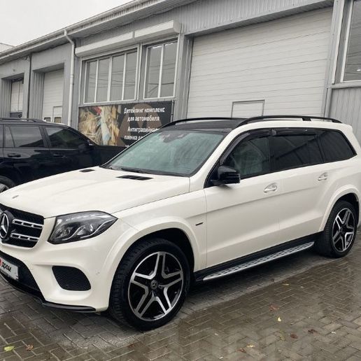 Mercedes GLS avant-garde seat grille, blowing