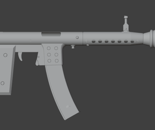 Yazikov submachine gun