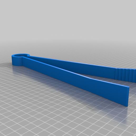 Tongs_E 3D model preview