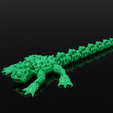 Screenshot-2024-04-14-211347.png Lézard articulé / Dragon Flexi - Support libre - Print in Place