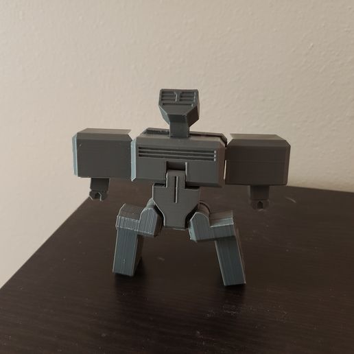 Robot cube transformable