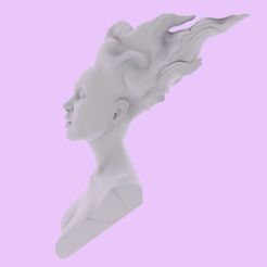 Angel_Hair.png Télécharger le fichier OBJ gratuit Cheveux d'ange • Objet imprimable en 3D, hotpretzel