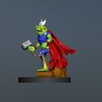 Preview02.jpg Thor Frog - Marvel 3D print model