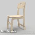 ccf5aed734a8bfabd9927c2f5660ee6d_display_large.jpg Free 3D file Curved Dining Chair cnc-style wedged mortise joints・3D printing idea to download