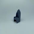 print-2.jpg Chair / Throne – Miniature for Fantasy D&D Dungeons and Dragons RPG Roleplaying Games. 28mm Scale